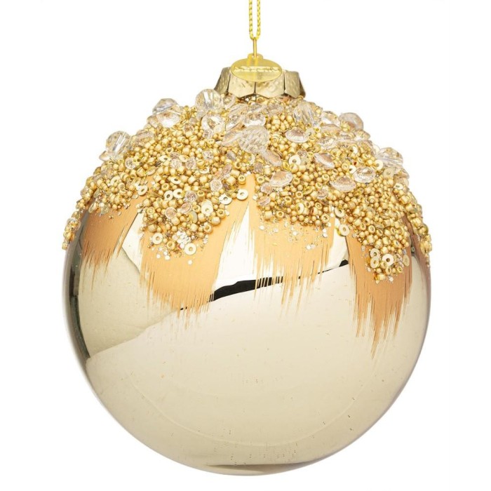 SFERA VETRO GLEEFUL CHAMPAGNE D.100